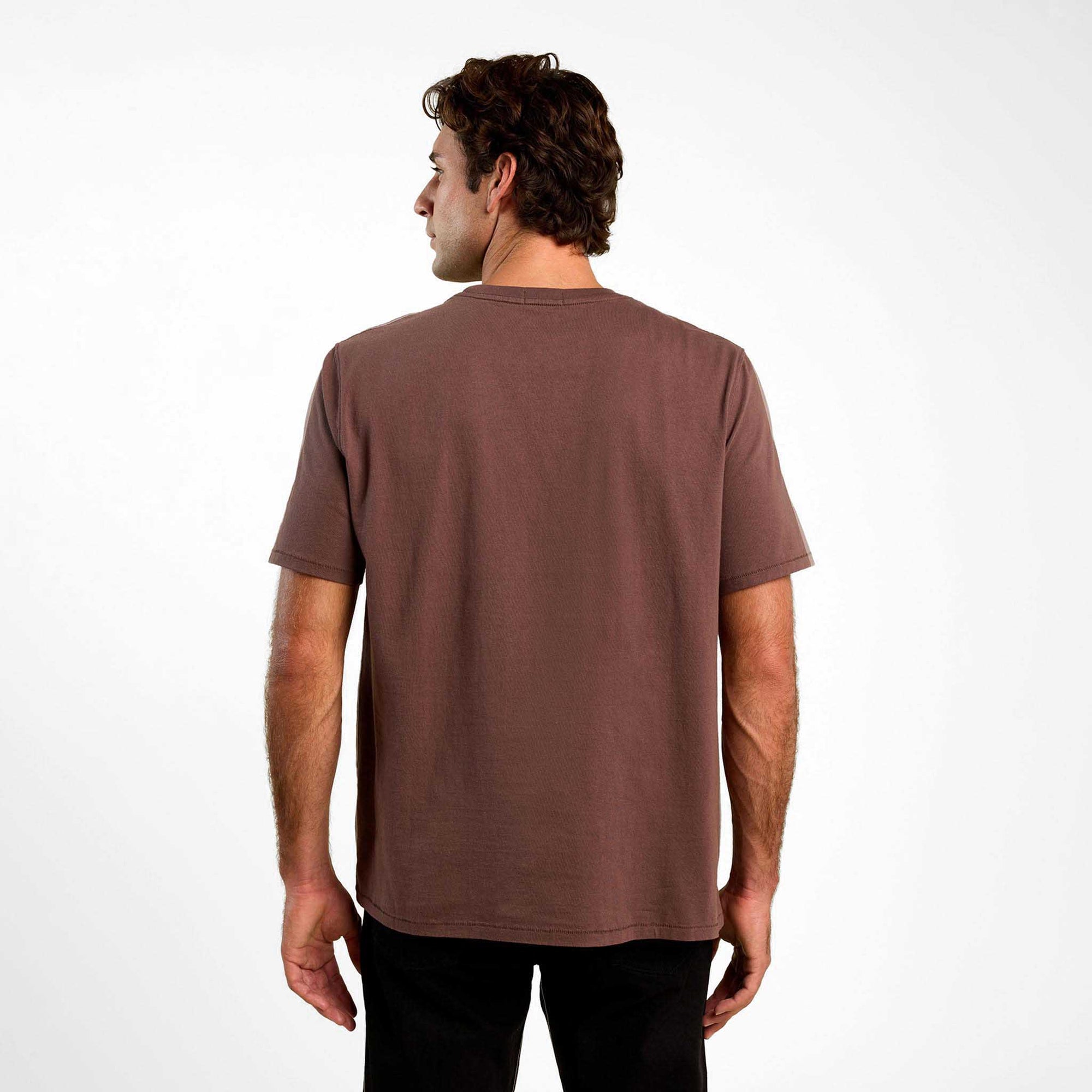 Vintage Cotton Men's Everyday T-Shirt | Coffee