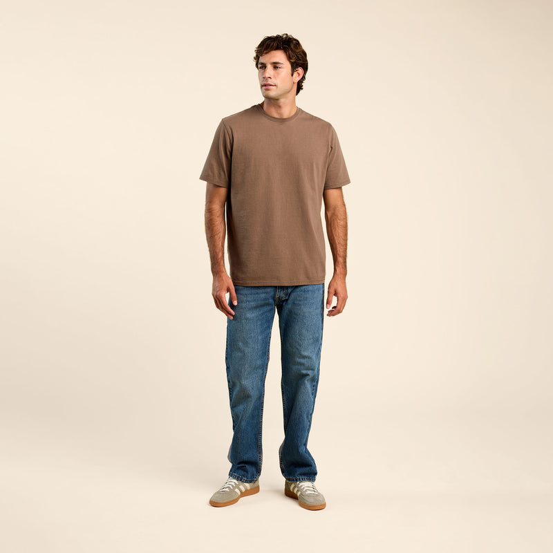 Vintage Cotton Men's Everyday T-Shirt | Mocha