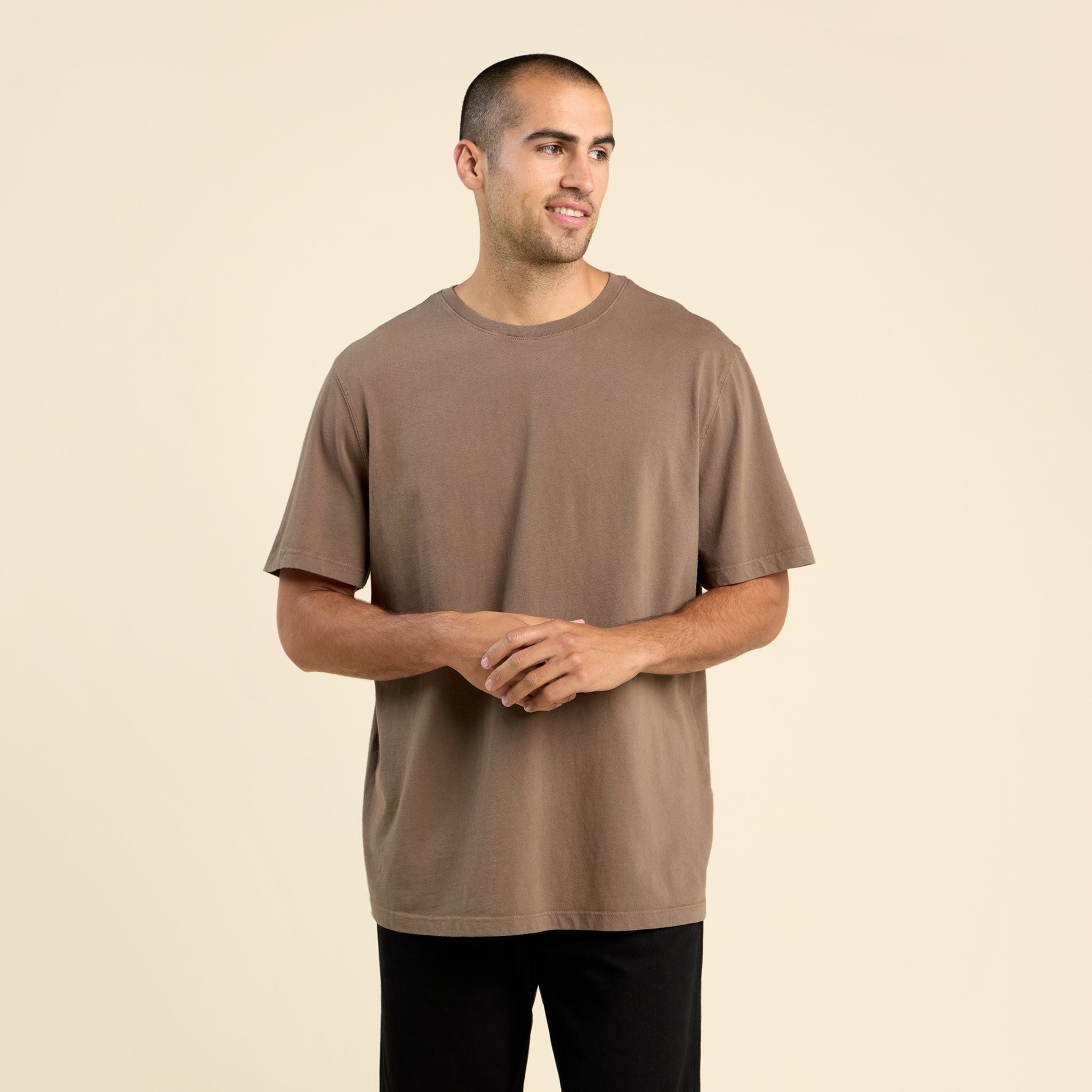 Boxy Tee | Mocha