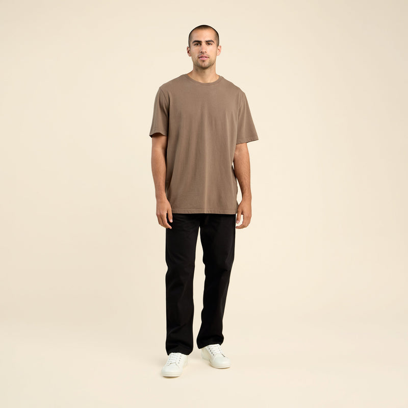 Boxy Tee | Mocha