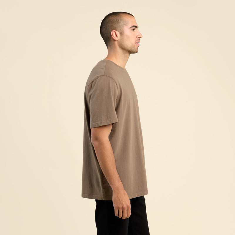 Boxy Tee | Mocha