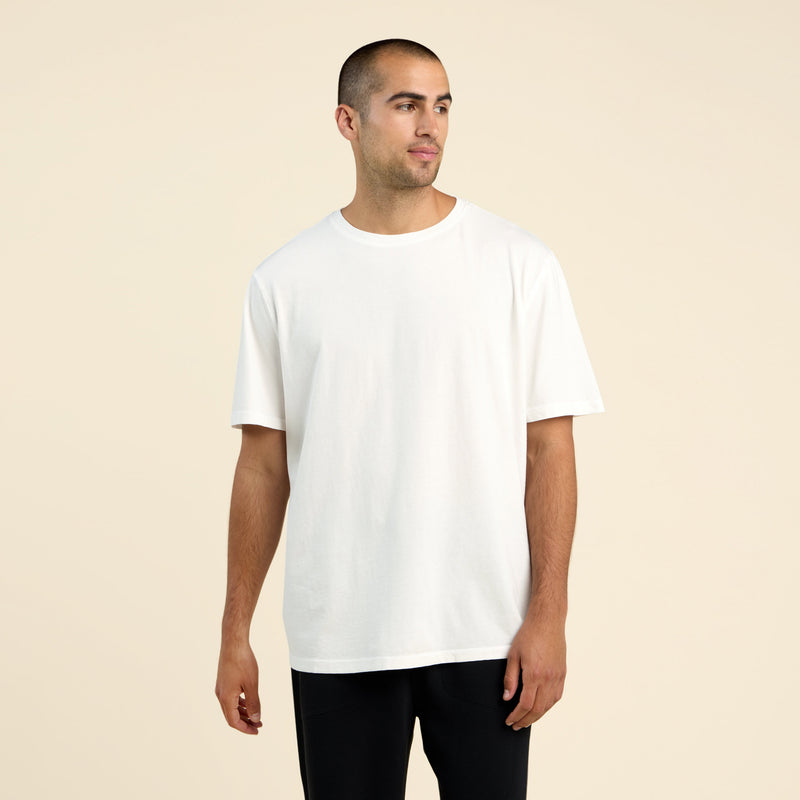 Boxy Tee | White