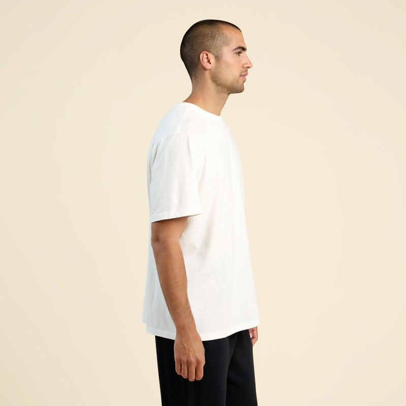 Boxy Tee | White