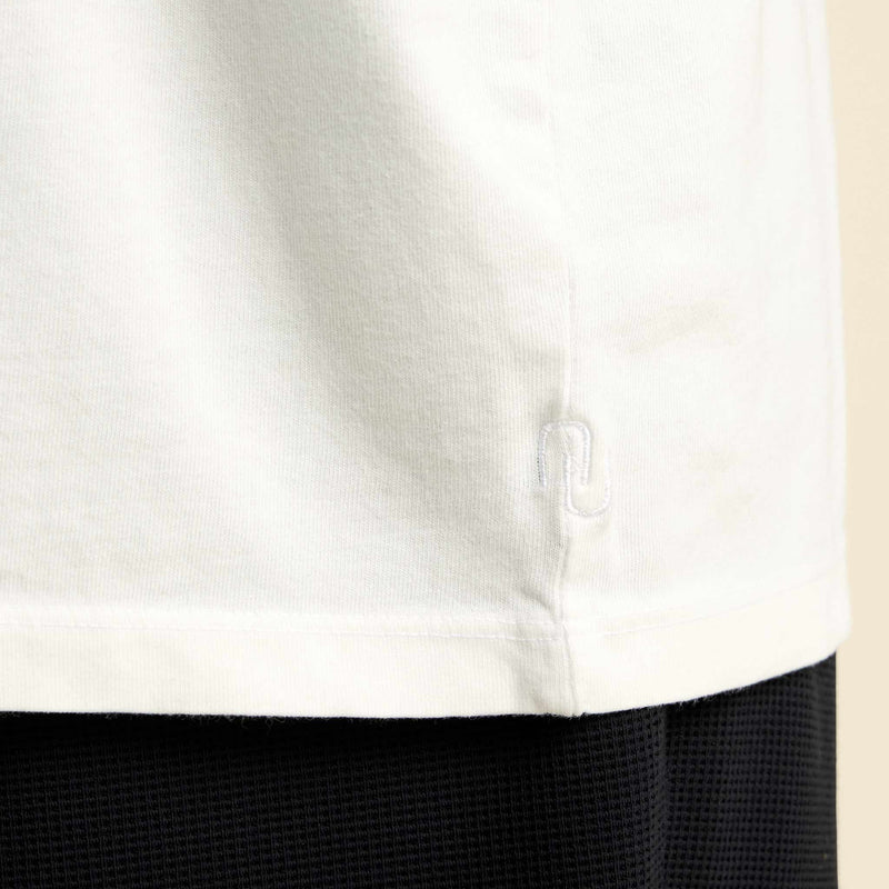 Boxy Tee | White