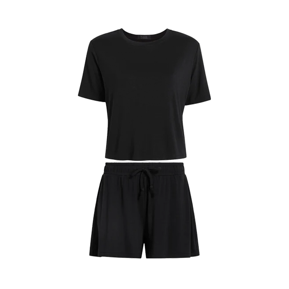 Pajama Short Set | Black