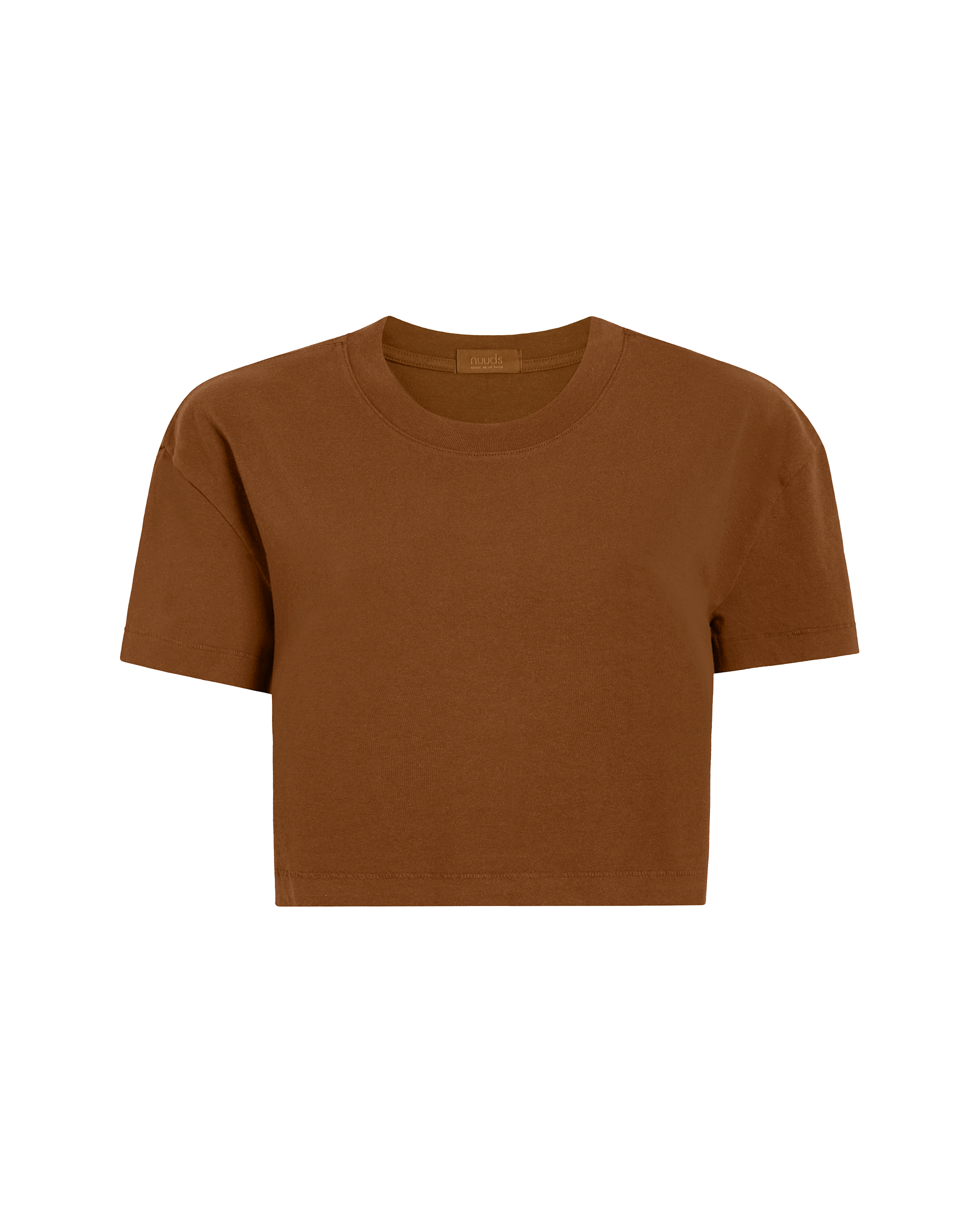 Women's Cropped Tee | Chocolate