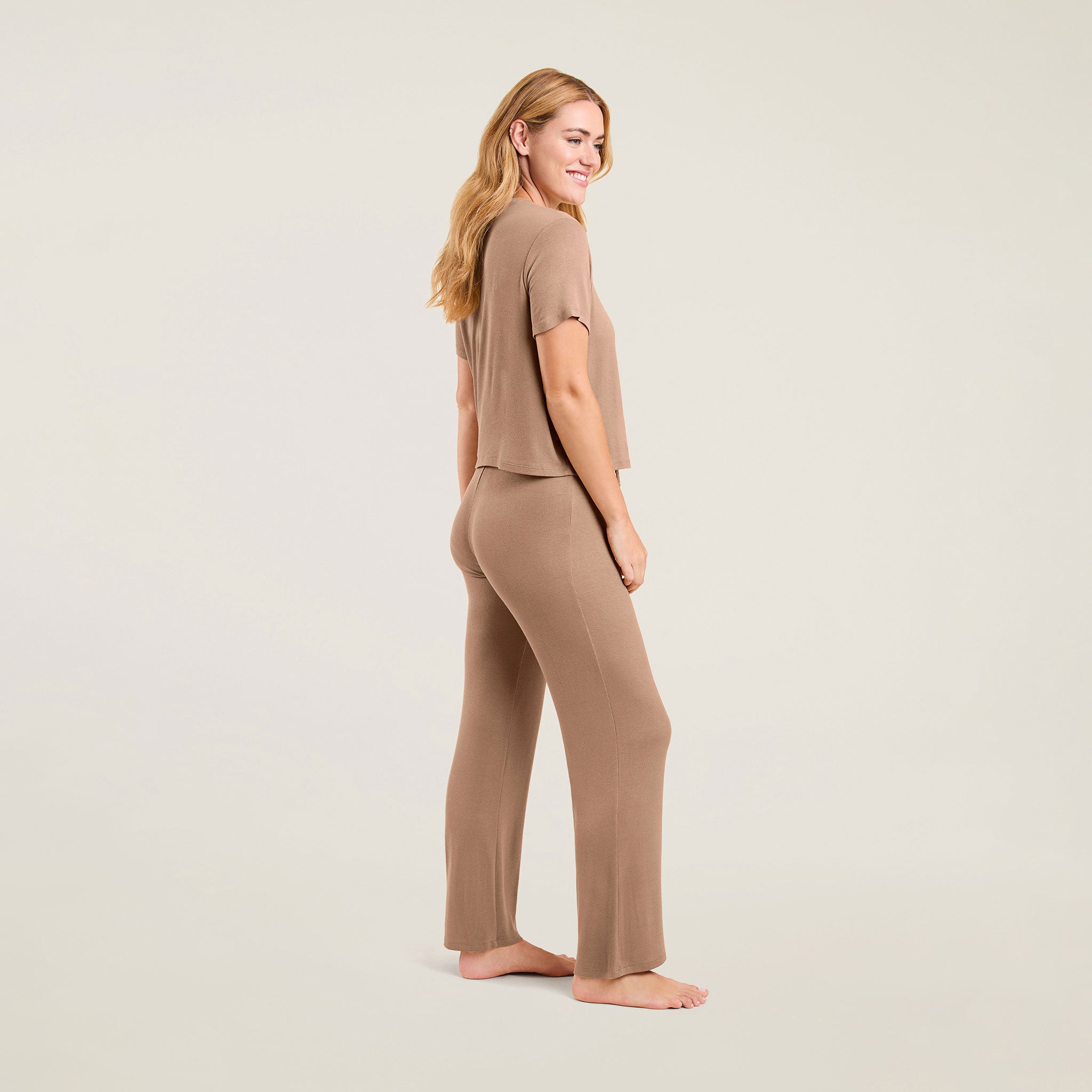 Women's ribbed pajama online set