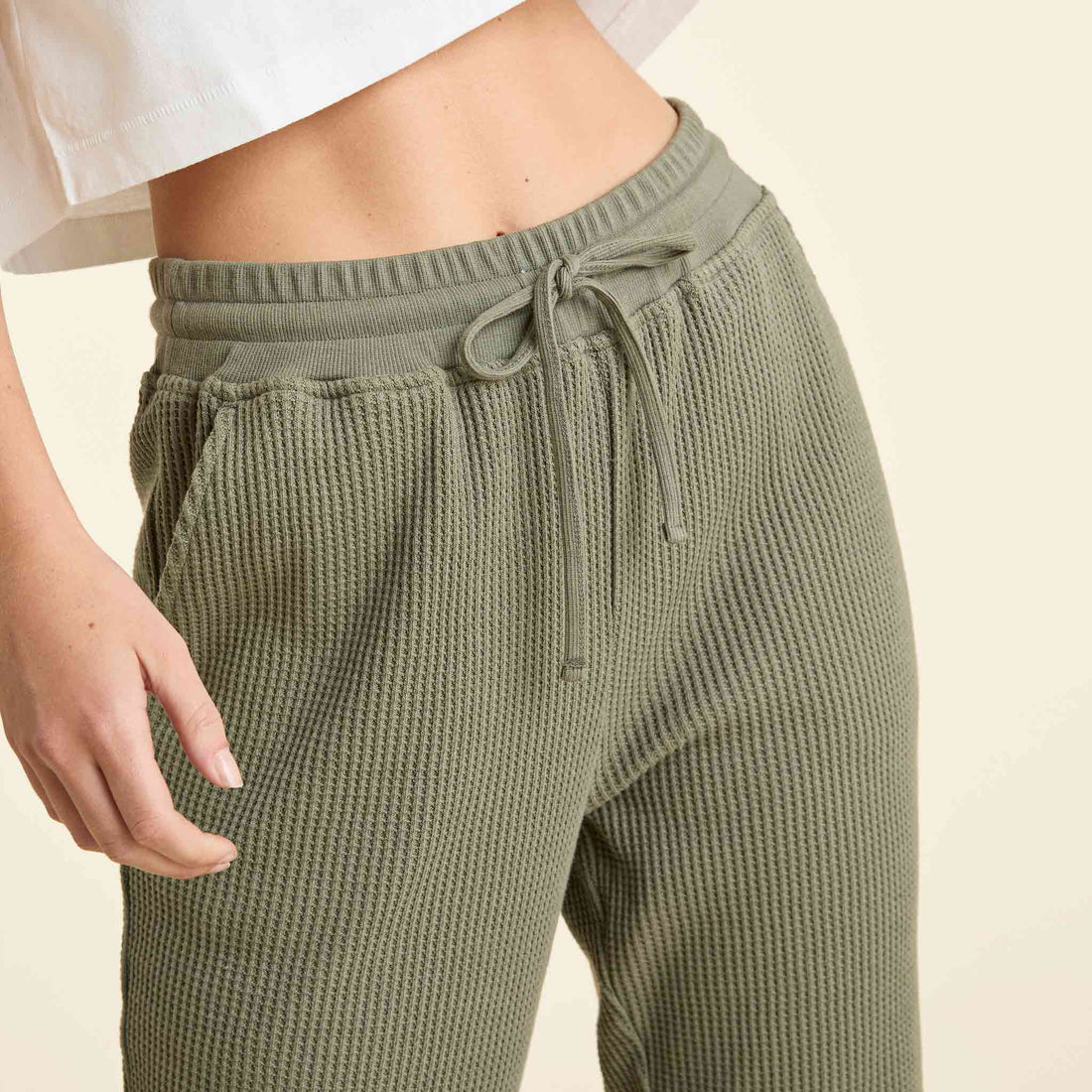 Waffle Jogger | Olive