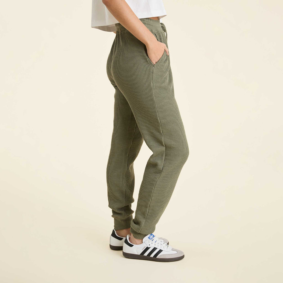 Waffle Jogger | Olive