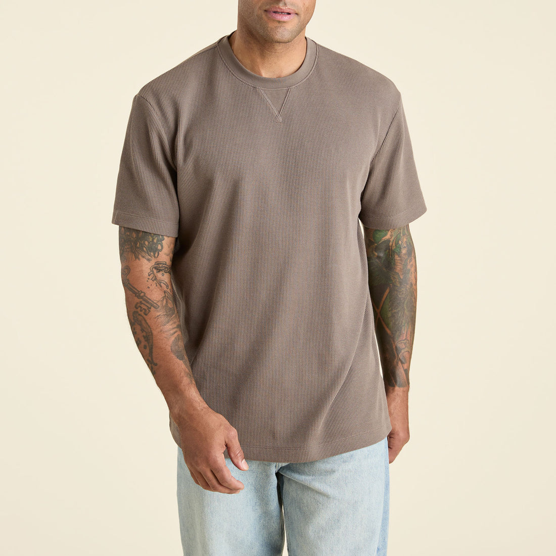 Waffle T-Shirt | Mocha