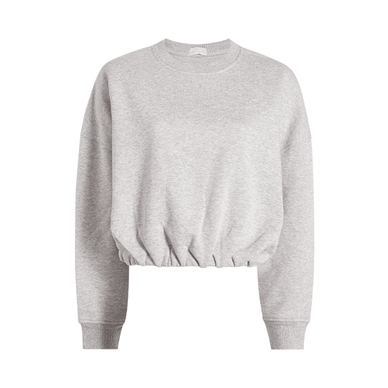 Vintage Fleece Cinch Waist Sweatshirt