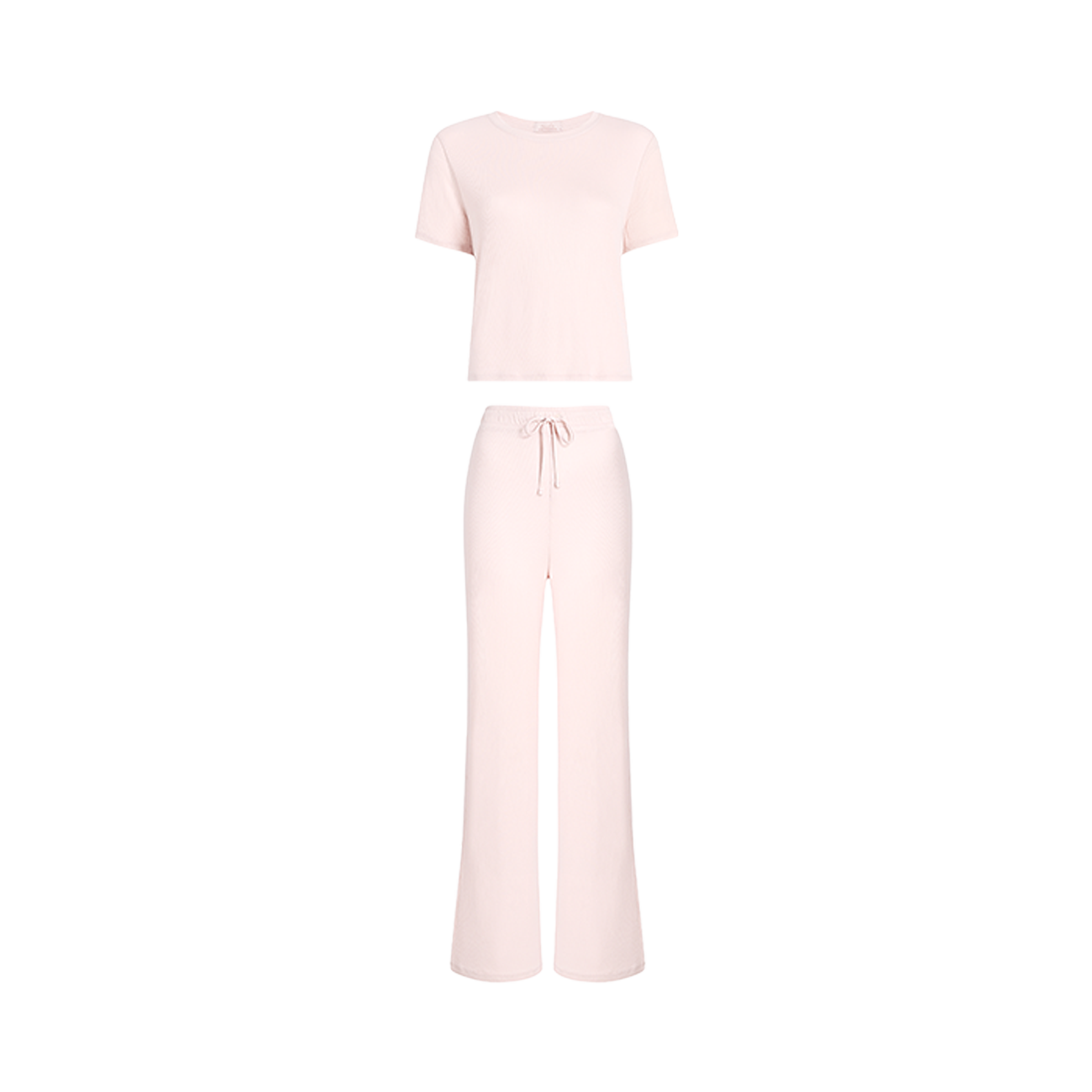 Ribbed Pajama Set