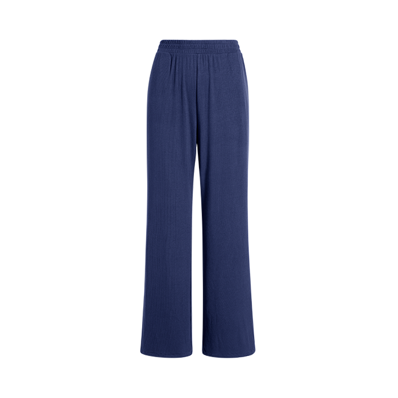 Slinky Rib Wide Leg Pant