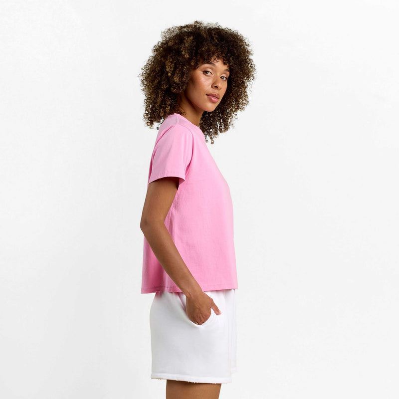 Vintage Cotton Everyday T-Shirt | Bubblegum Pink