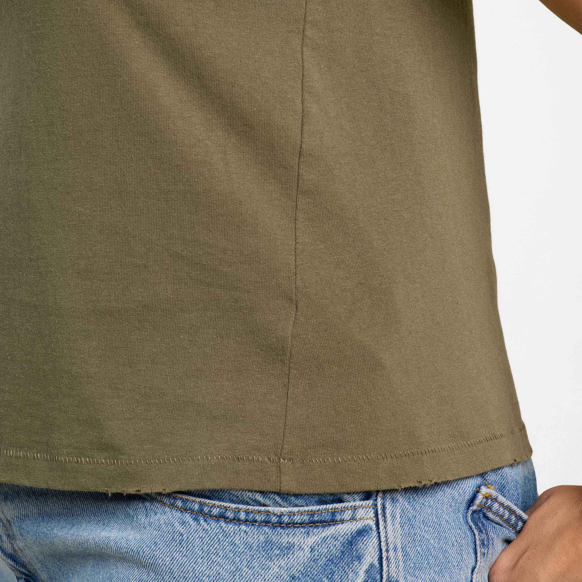 Vintage Cotton Everyday T-Shirt | Olive