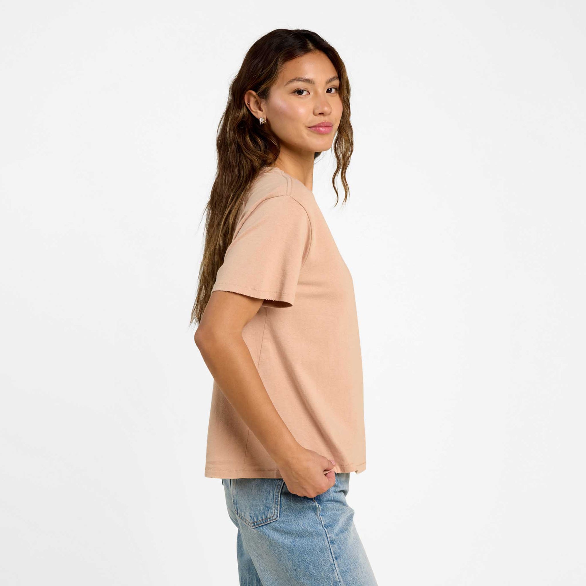 Vintage Cotton Everyday T-Shirt | Sand