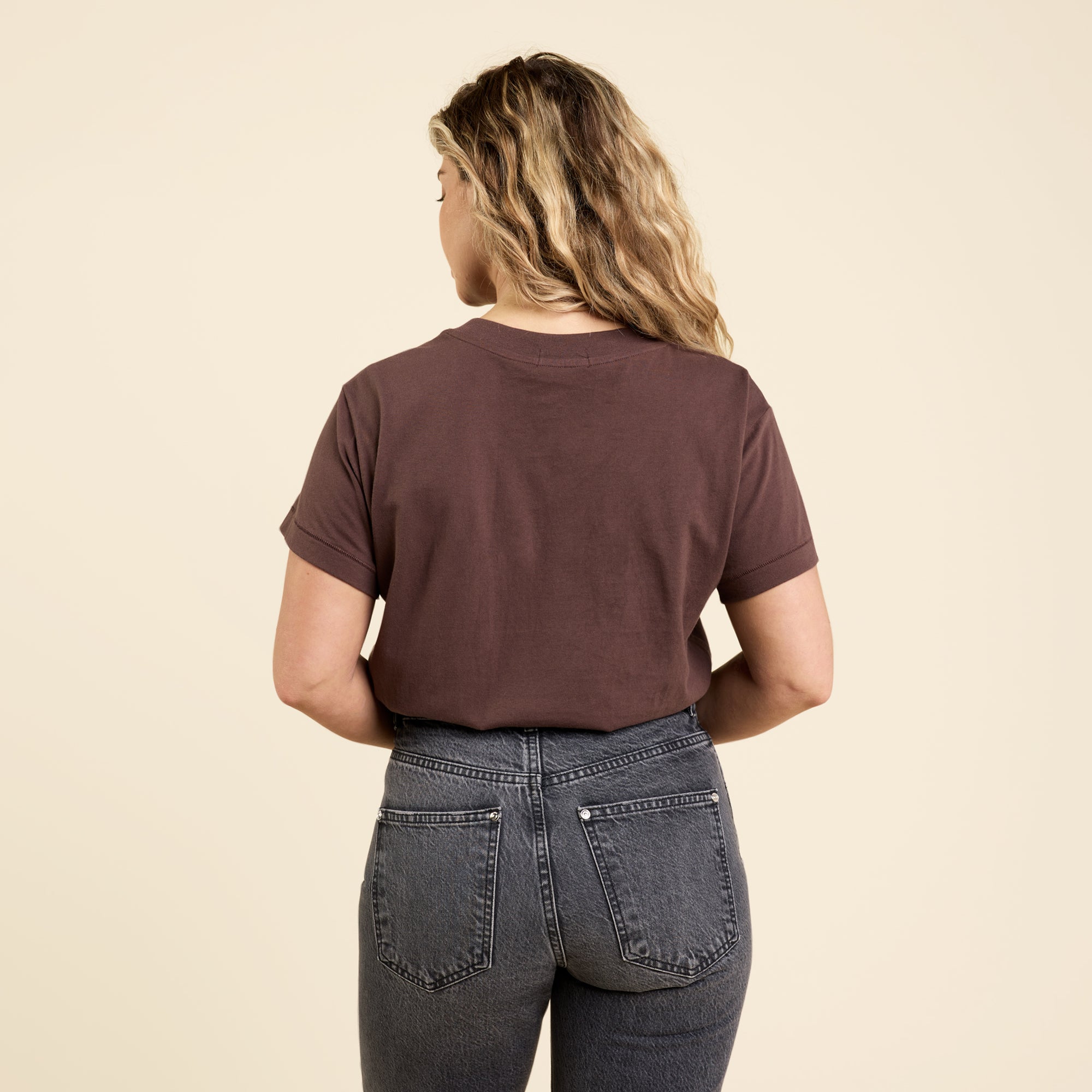 Everyday T-Shirt Bodysuit | Coffee