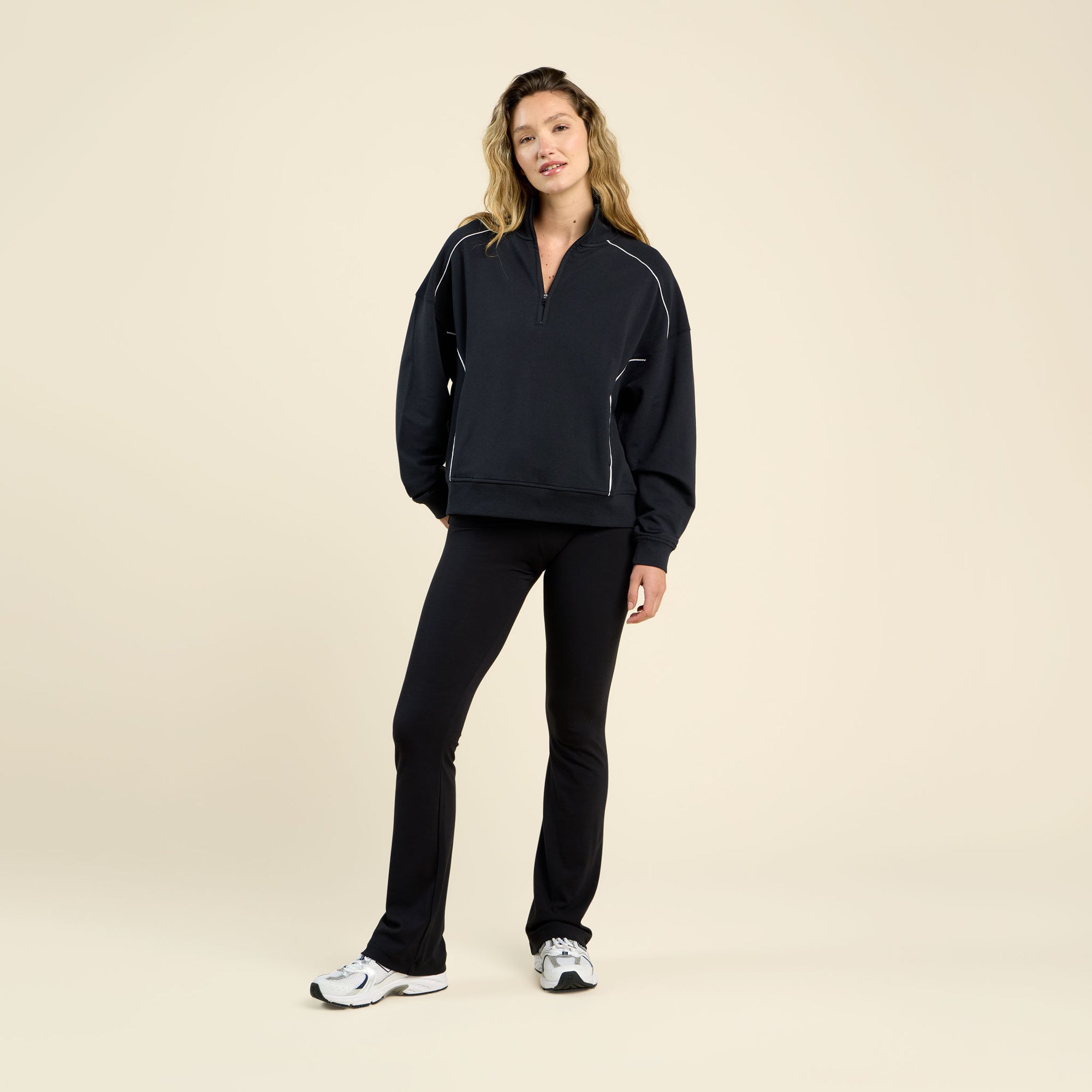 CloudTech Quarter-Zip | Black