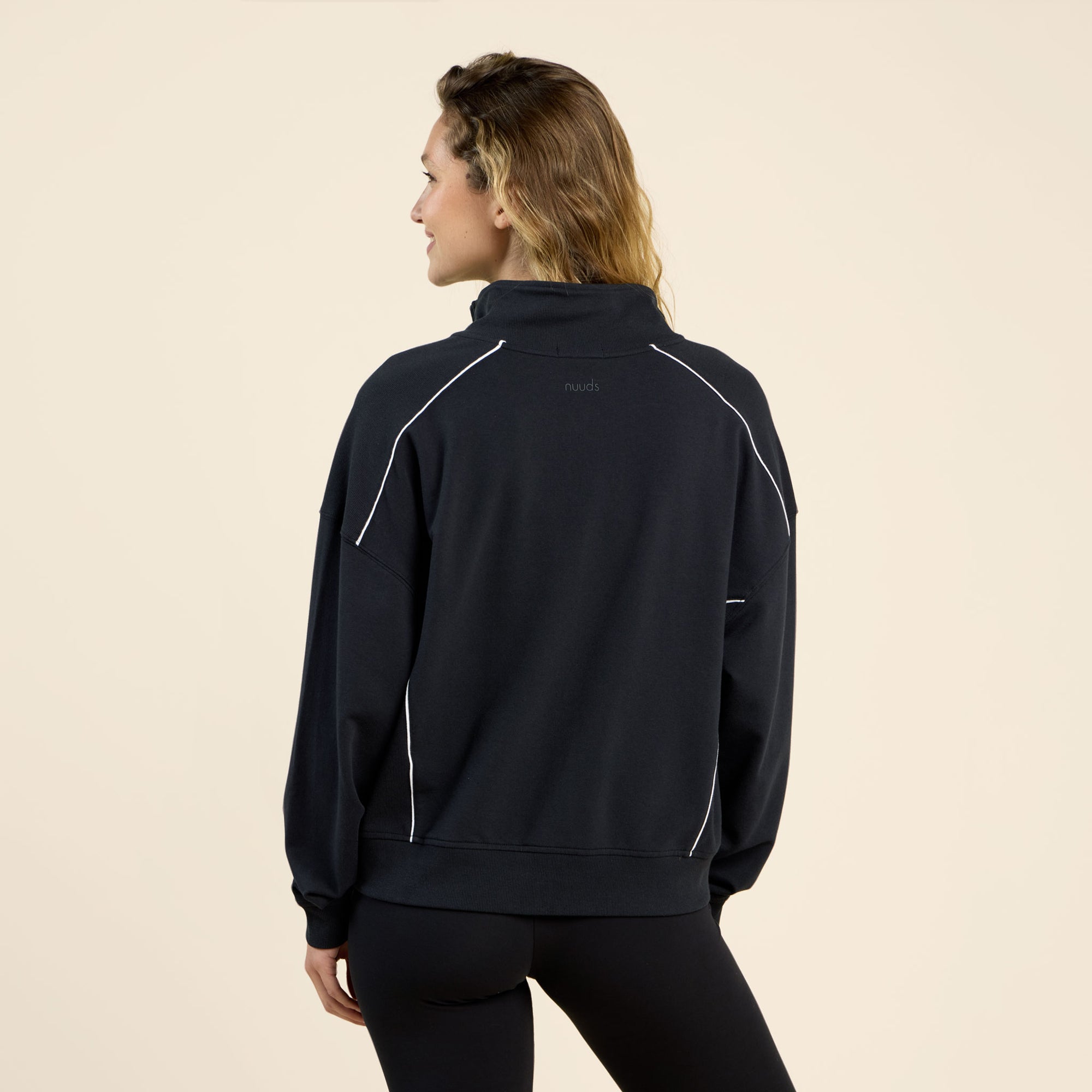 CloudTech Quarter-Zip | Black