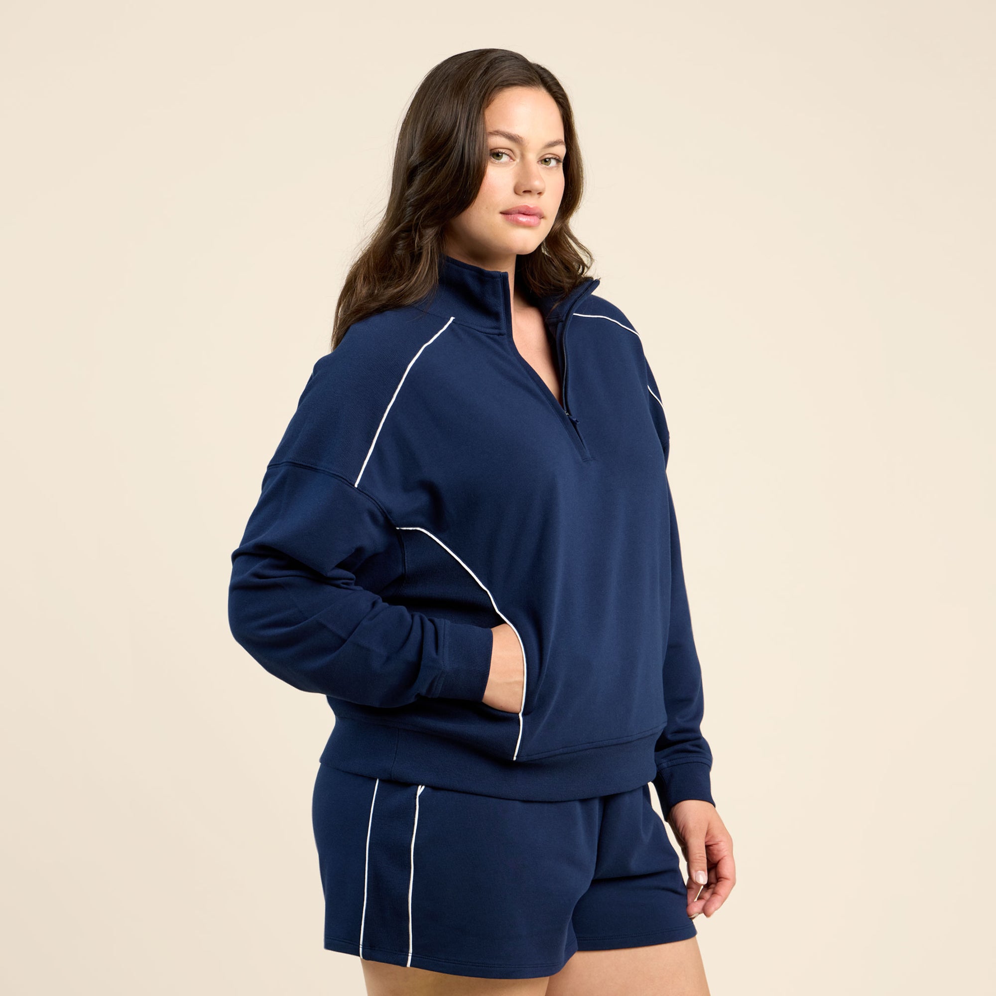 CloudTech Quarter-Zip | Navy