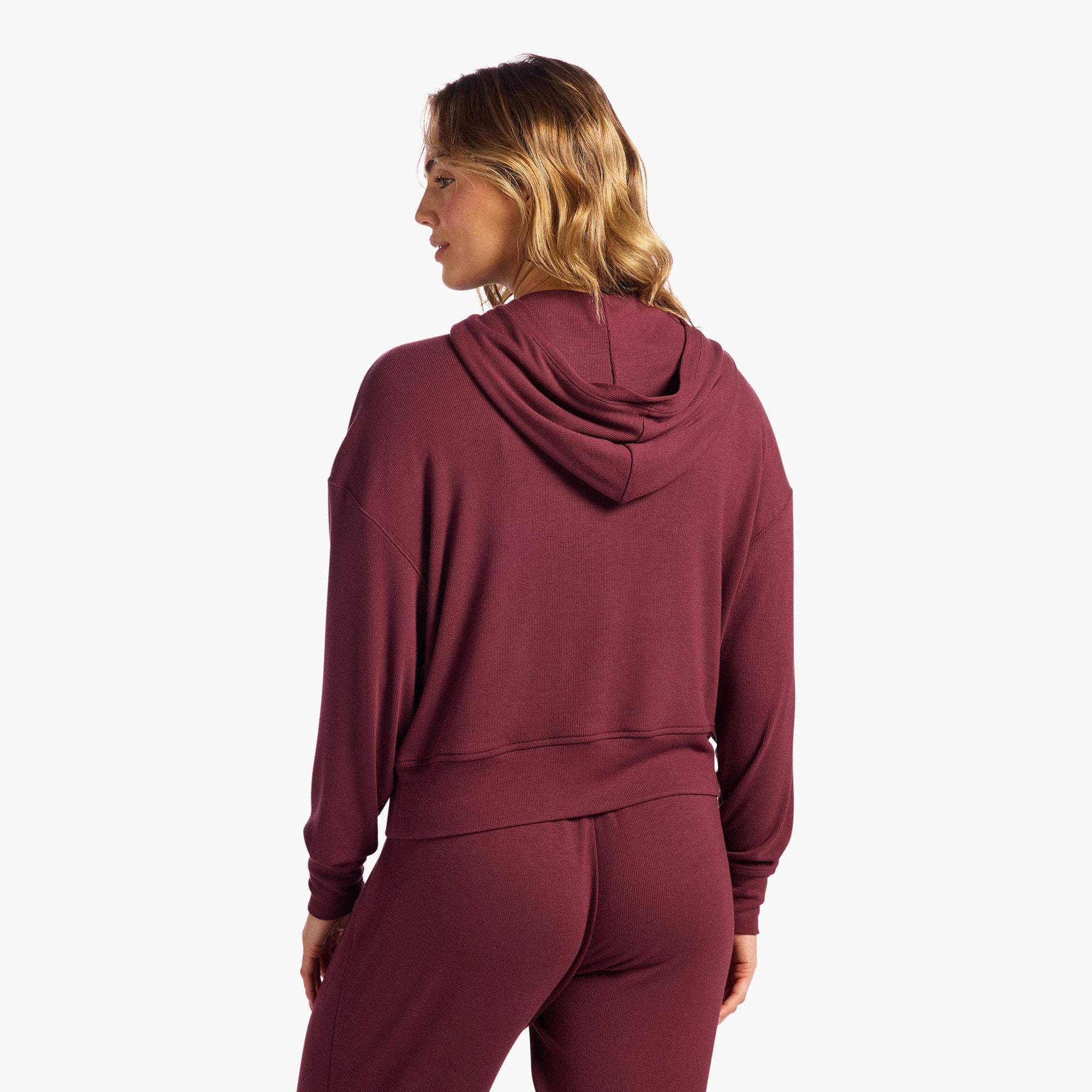 Slinky Rib Hoodie