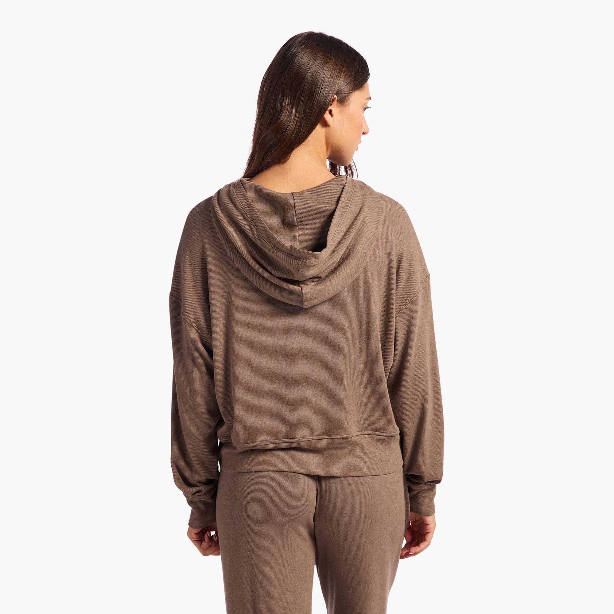 Slinky Rib Hoodie