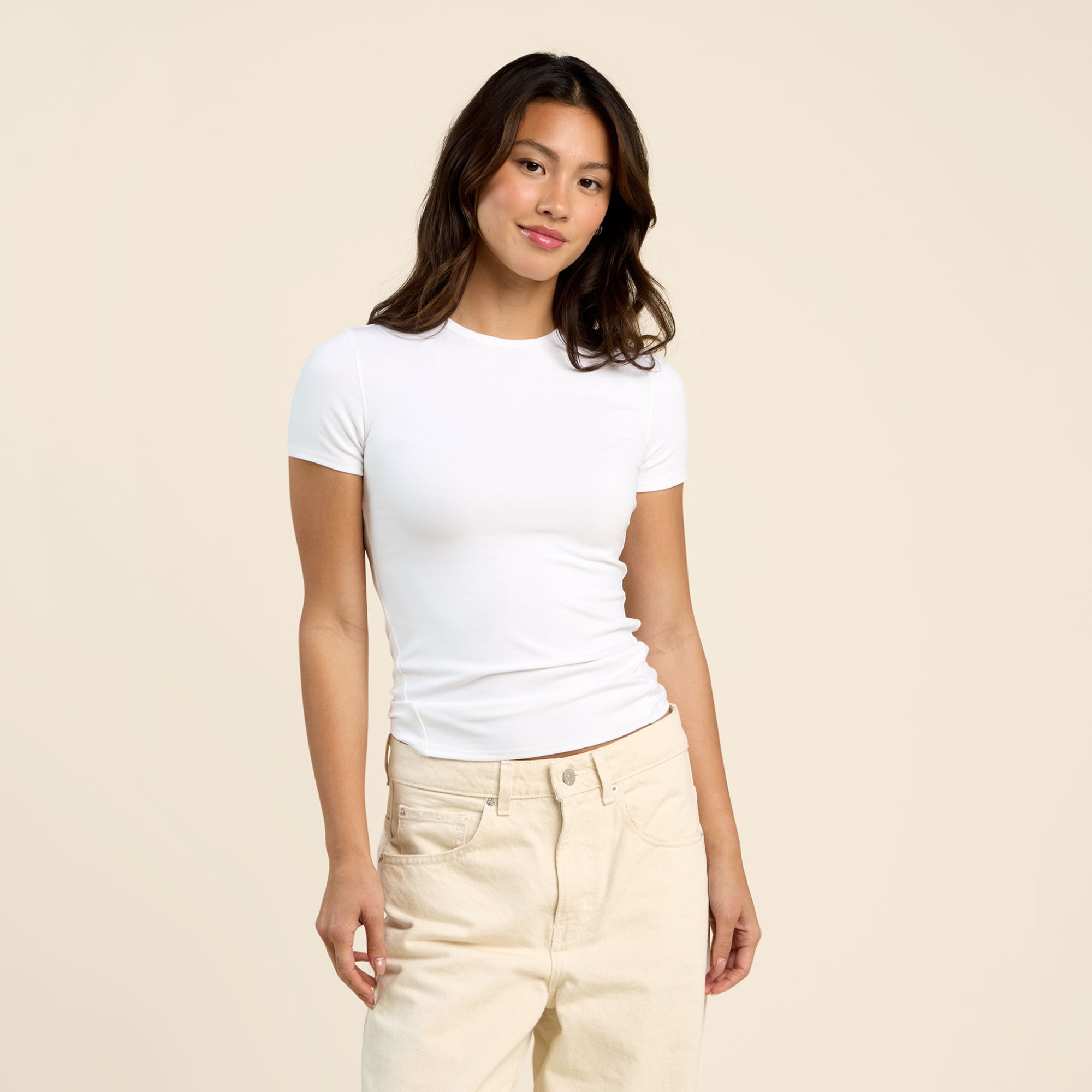 SwiftStretch Seamed Tee