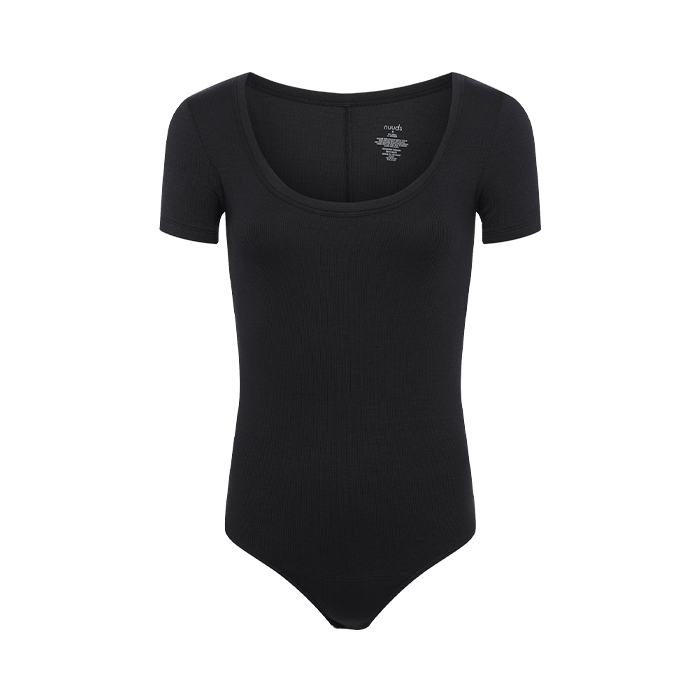 Slinky Rib Short Sleeve Bodysuit