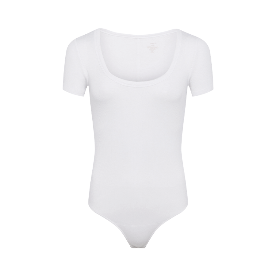 Slinky Rib Short Sleeve Bodysuit