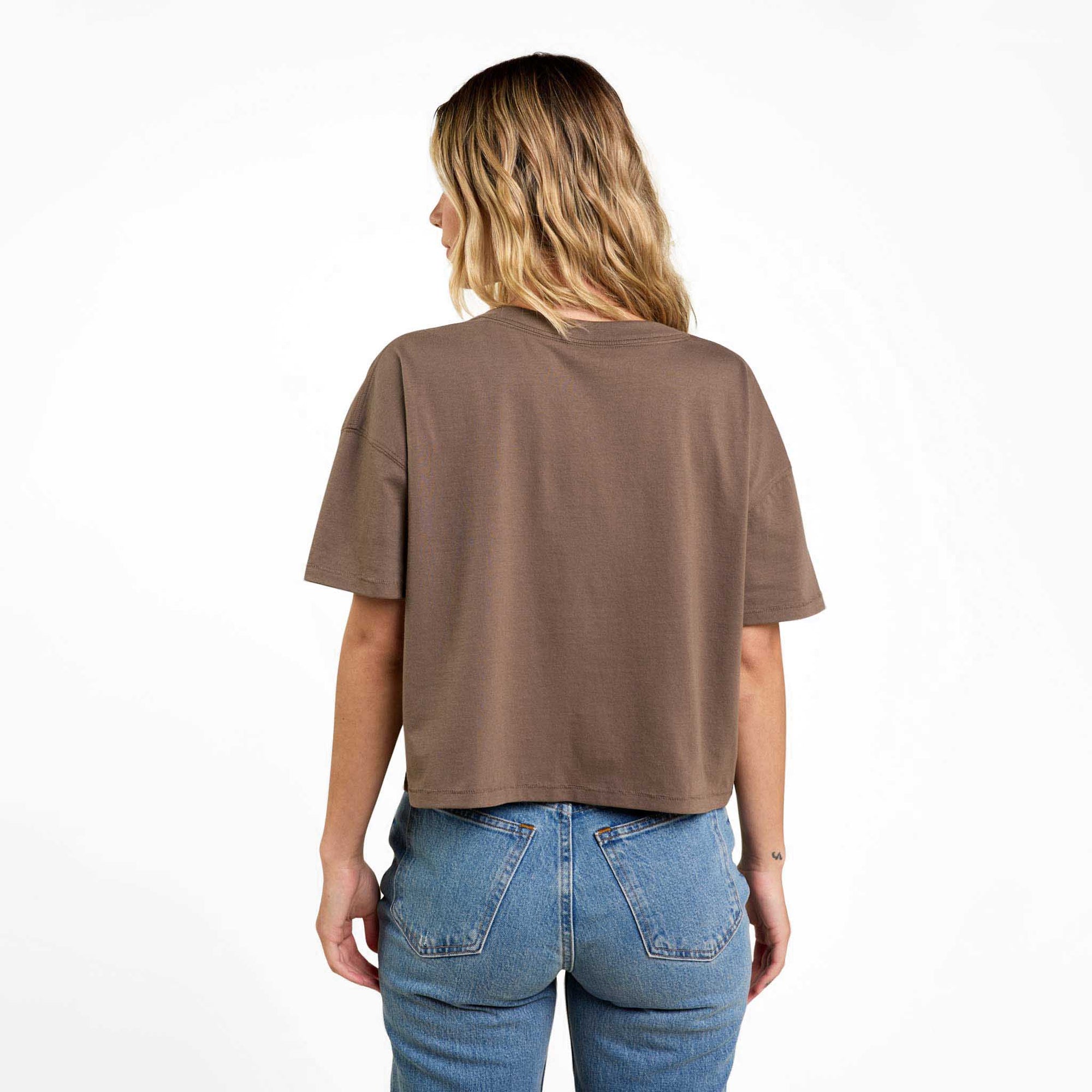 Boxy V-Neck Tee