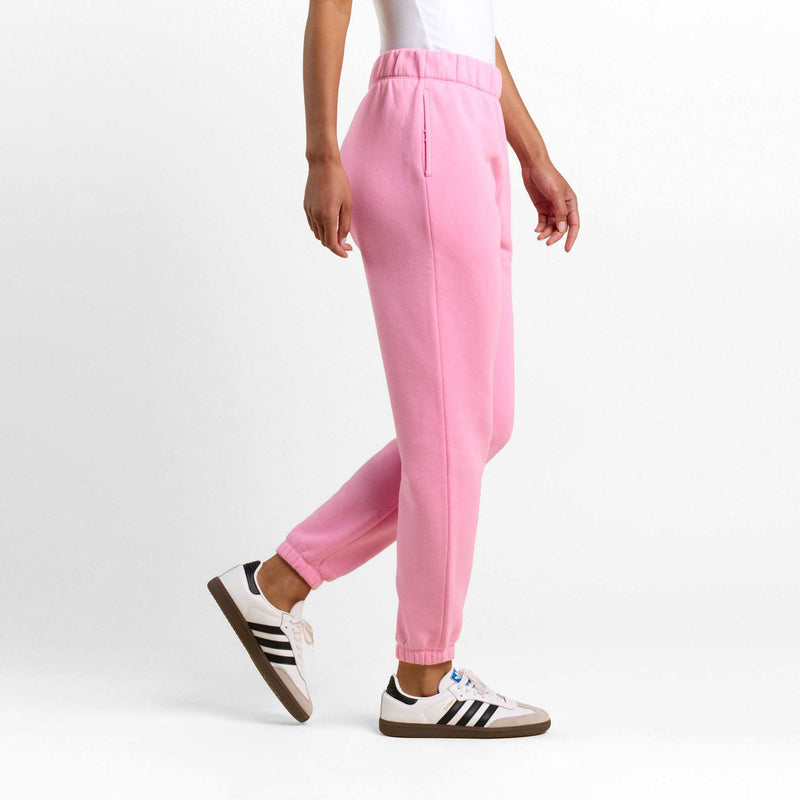 Vintage Fleece Jogger | Bubblegum Pink