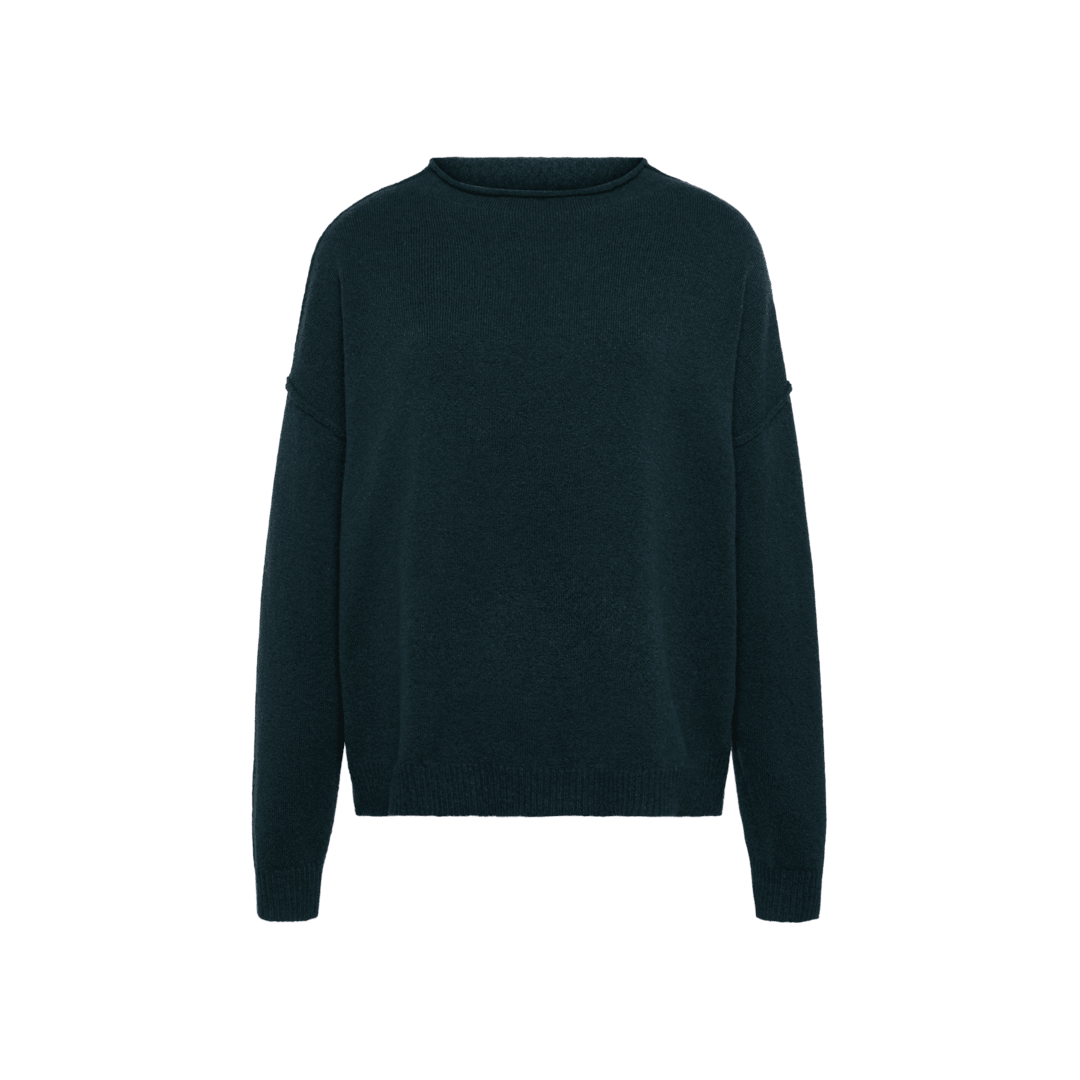 Cozy Knit Mock Neck Sweater