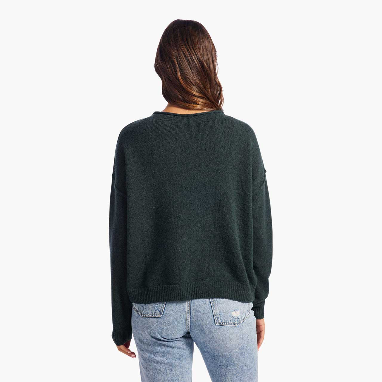 Cozy Knit Mock Neck Sweater