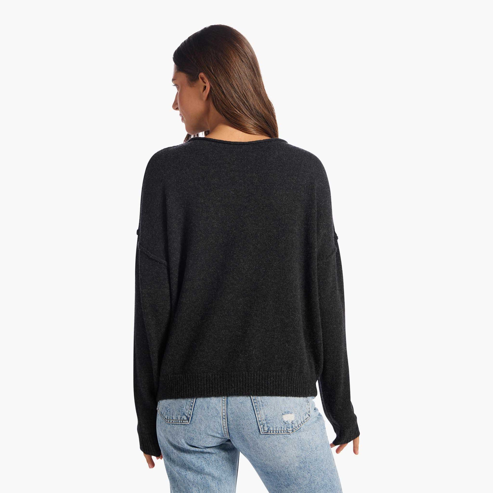 Cozy Knit Mock Neck Sweater