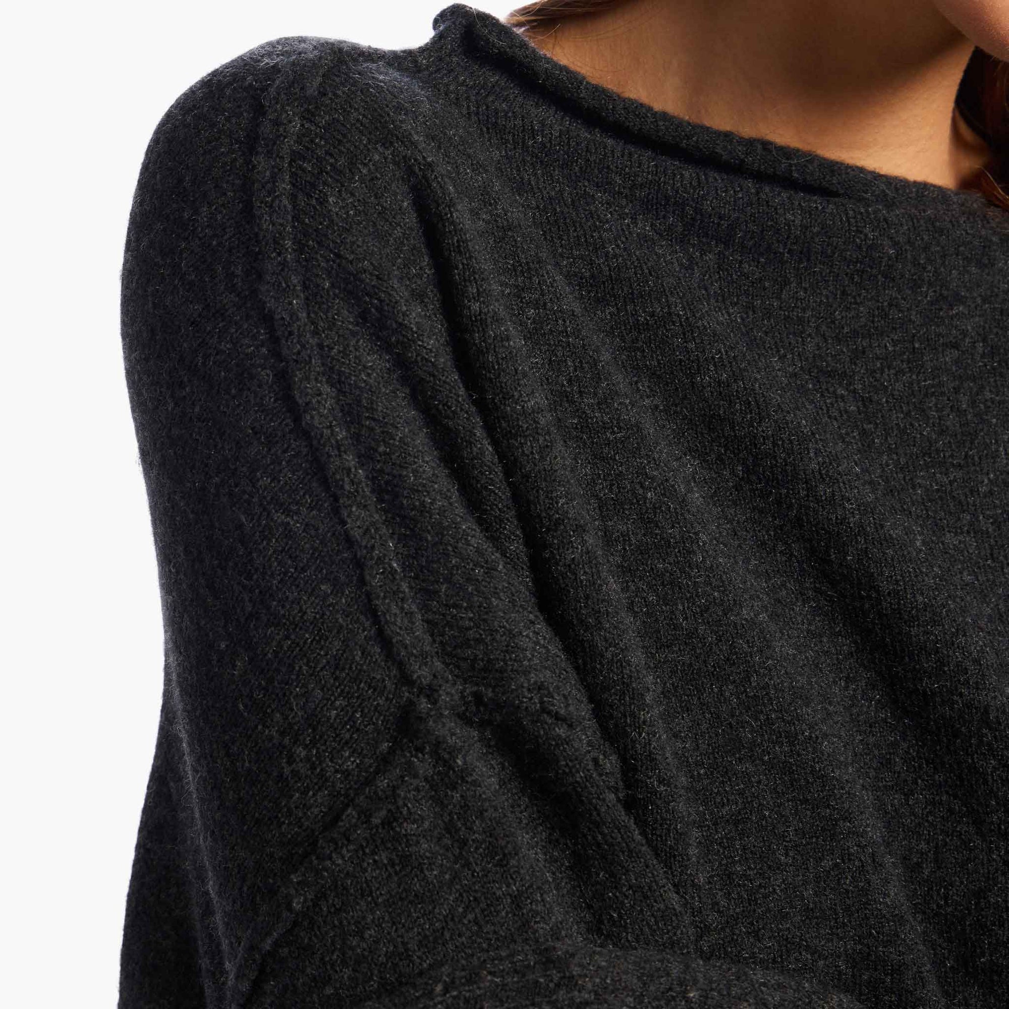 Cozy Knit Mock Neck Sweater