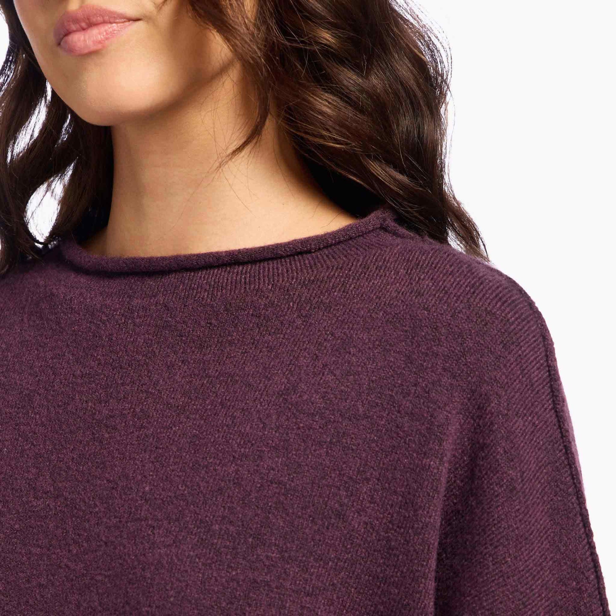 Cozy Knit Mock Neck Sweater