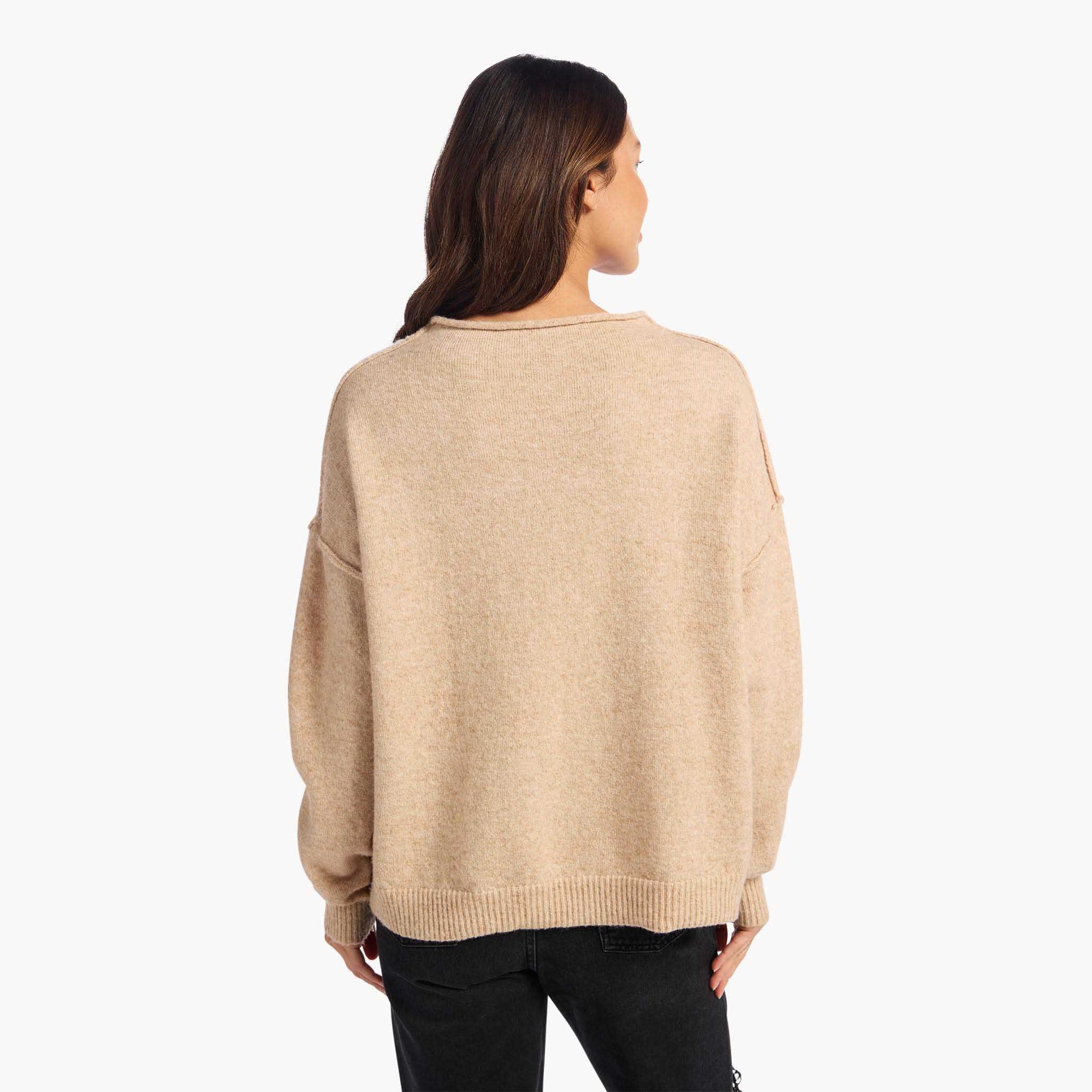 Cozy Knit Mock Neck Sweater