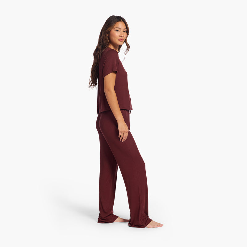 Ribbed Pajama Set