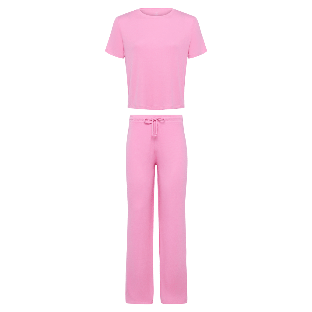 Ribbed Pajama Set