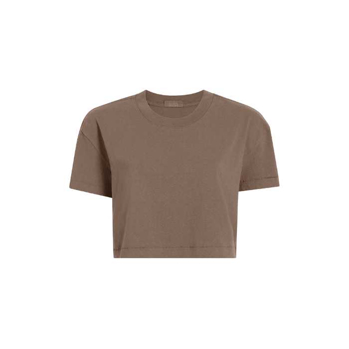 Women's Cropped Tee | Mocha